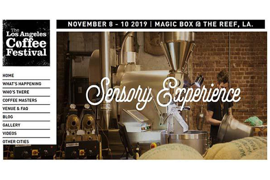 Los Angeles Coffee Festival Sensory Experience