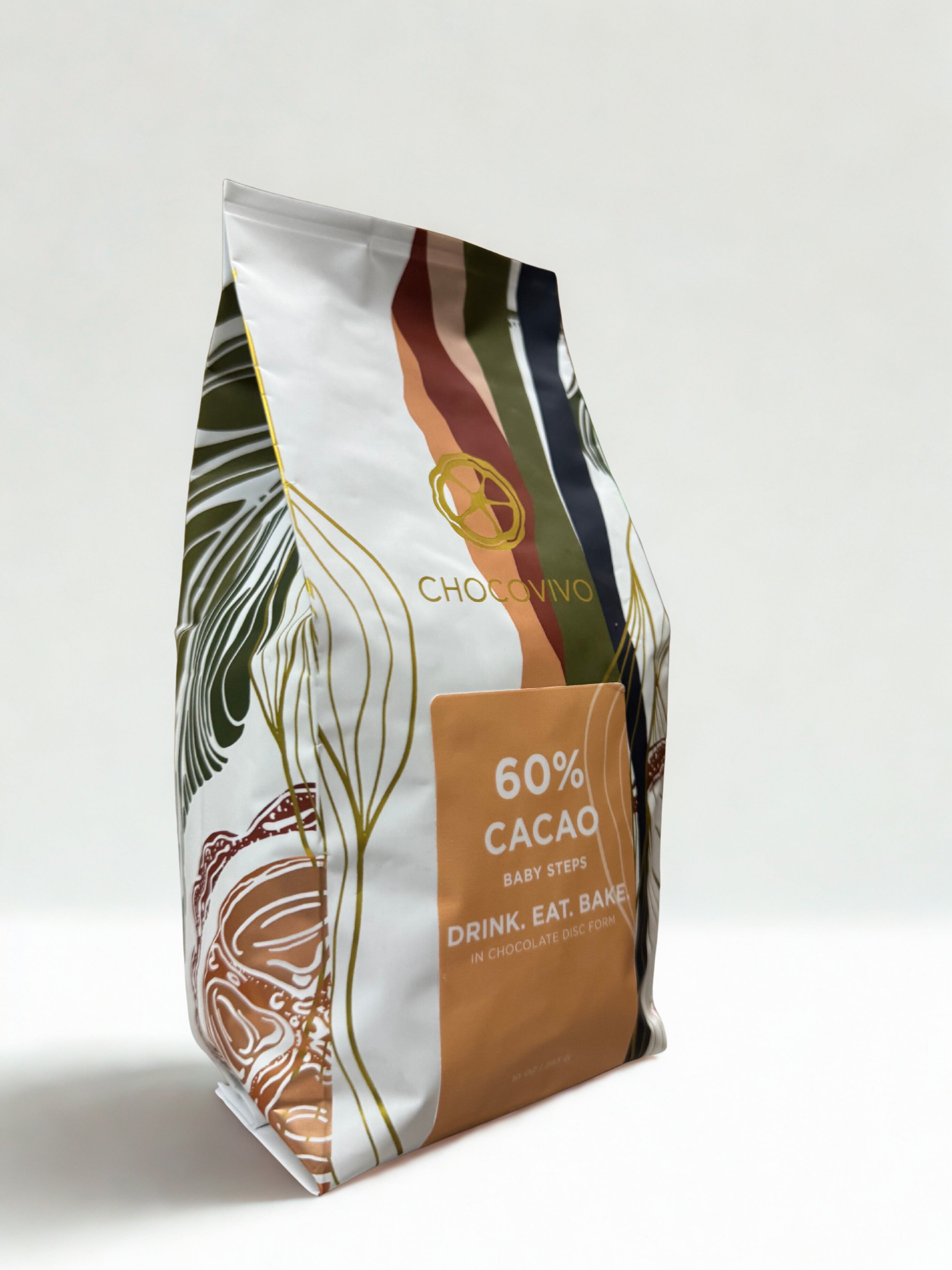 60% Chocolate Discs – ChocoVivo