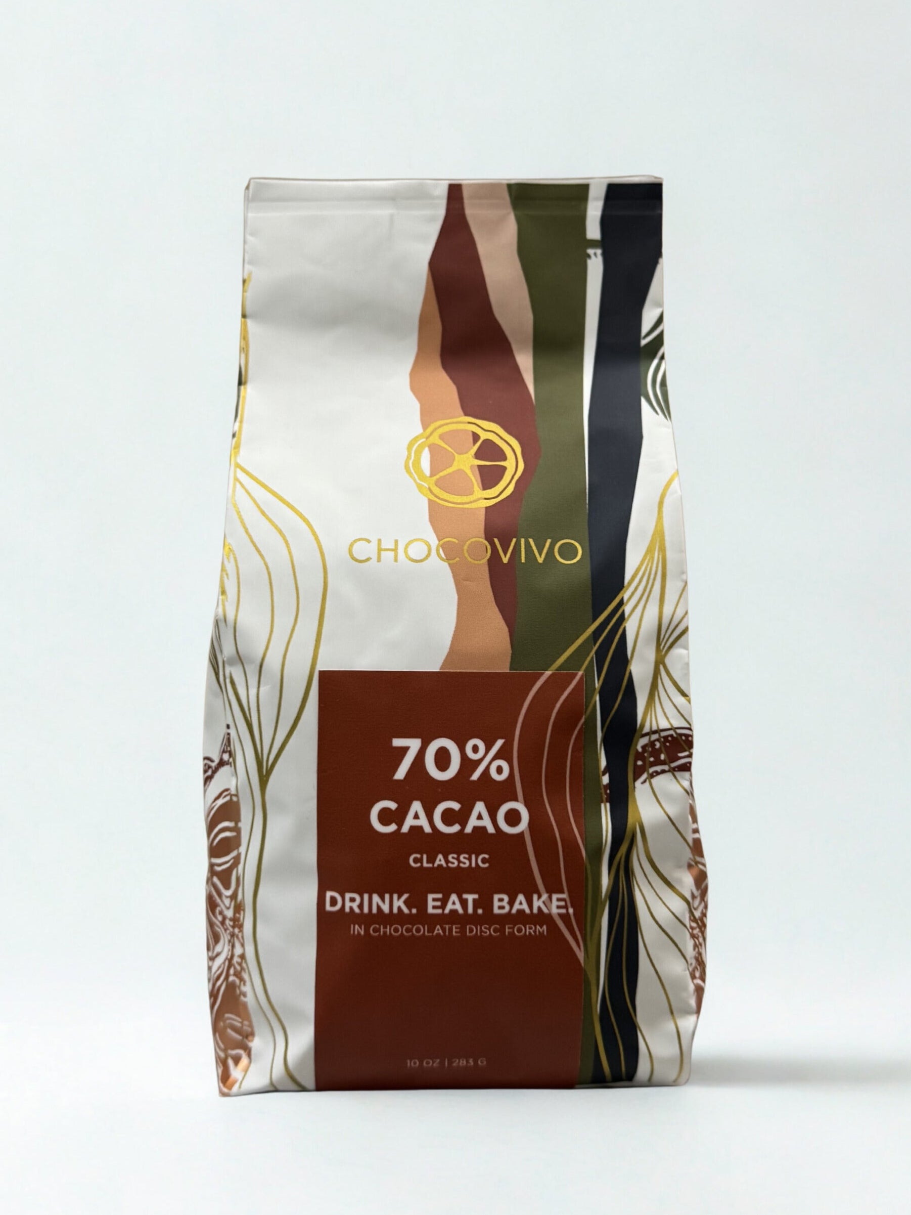 ちょこ 70% Chocolate Discs – ChocoVivo