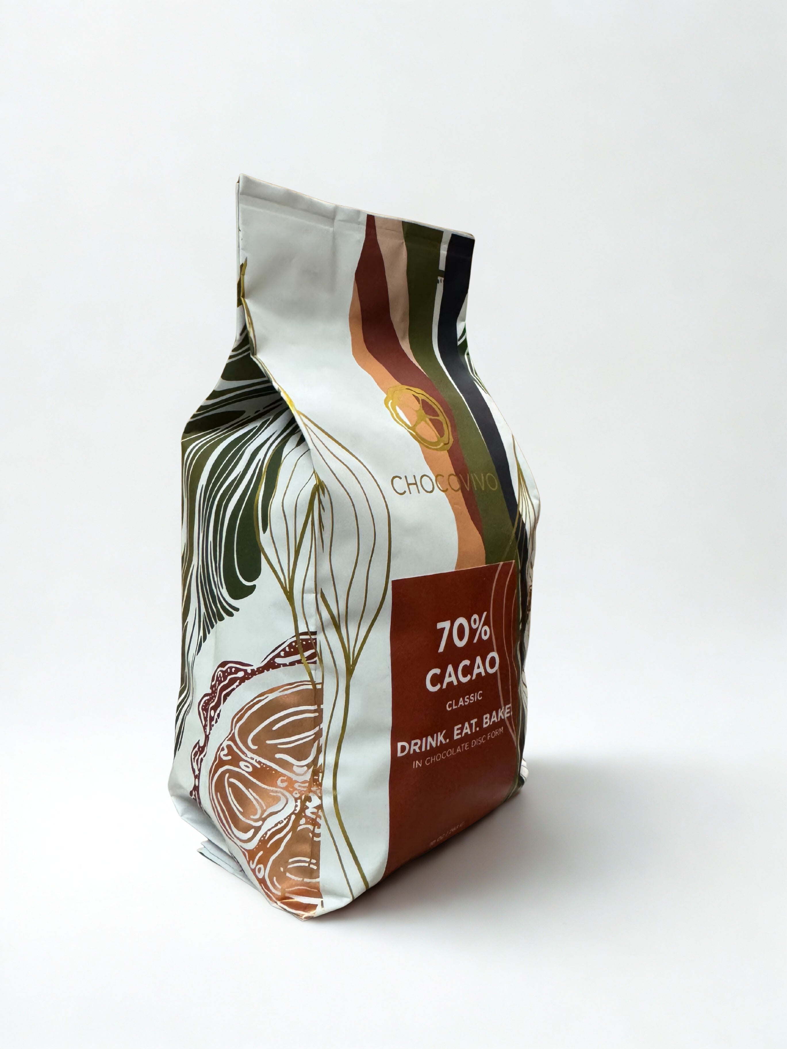 70% Chocolate Discs – ChocoVivo