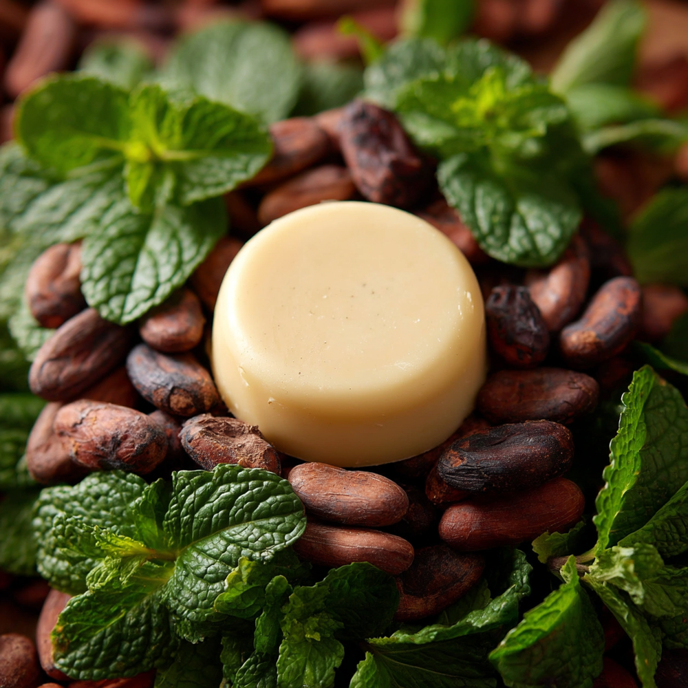 Peppermint Cacao Lotion Bar