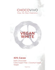 Vegan White Chocolate Bar - 43% Cacao with Coconut Sugar