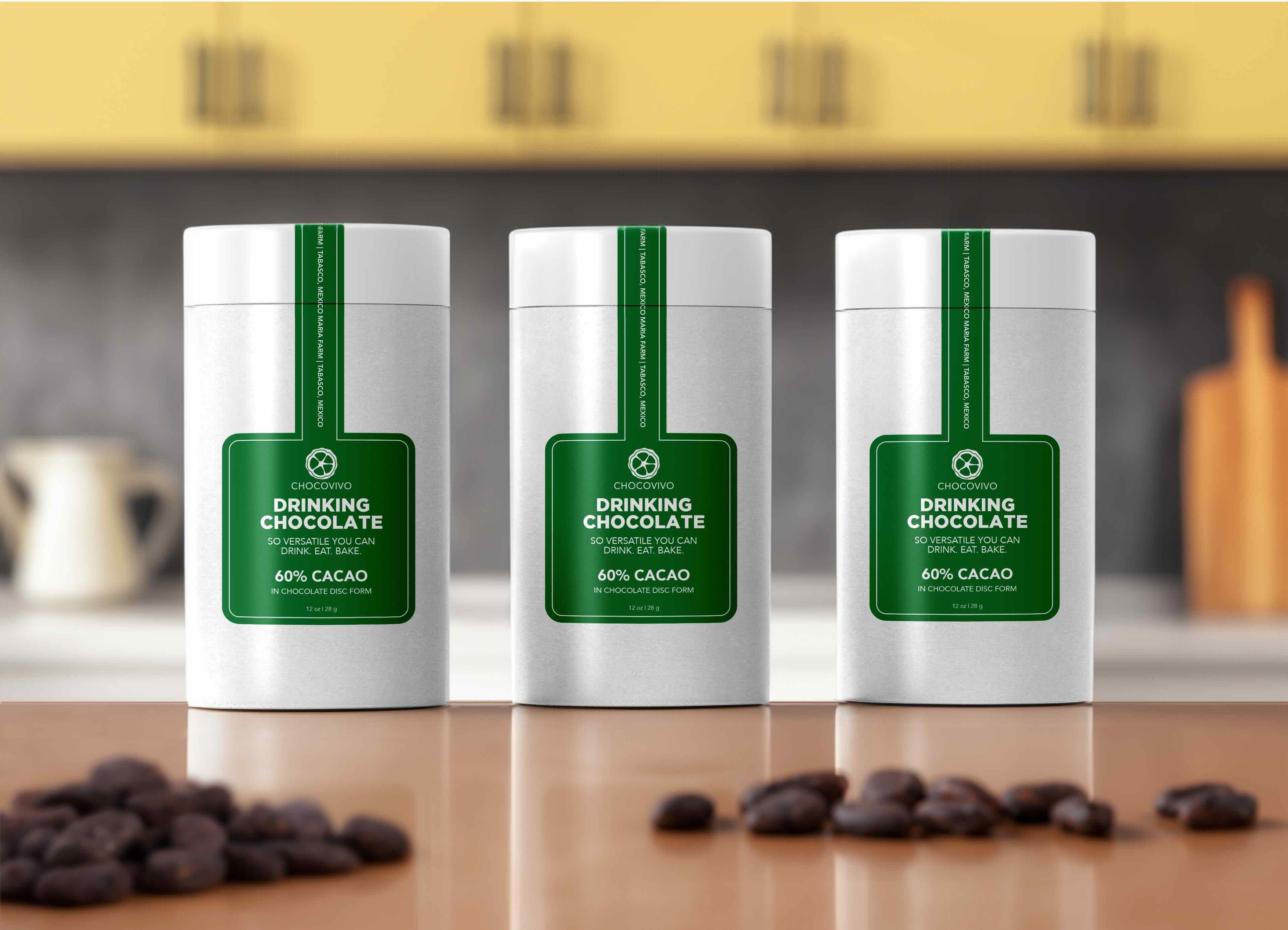 60% Chocolate Discs - ChocoVivo