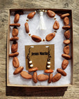Cacao Bean Bracelet, Necklace, and Earrings