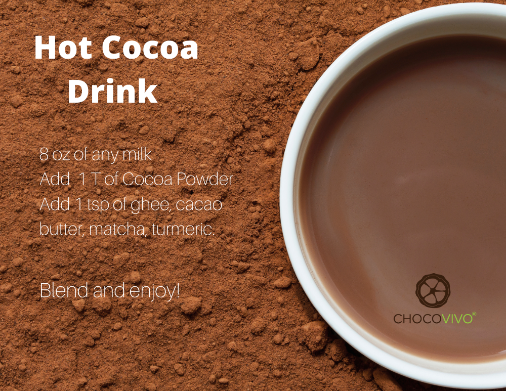 Hot Cocoa Drink Instructions 
