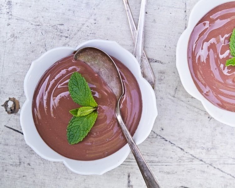 Easy Vegan Mint Chocolate Pudding
