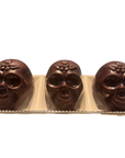 70% Cacao Dark Chocolate Skulls