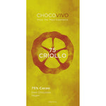 75% Cacao Criollo Dark Chocolate Bar - ChocoVivo