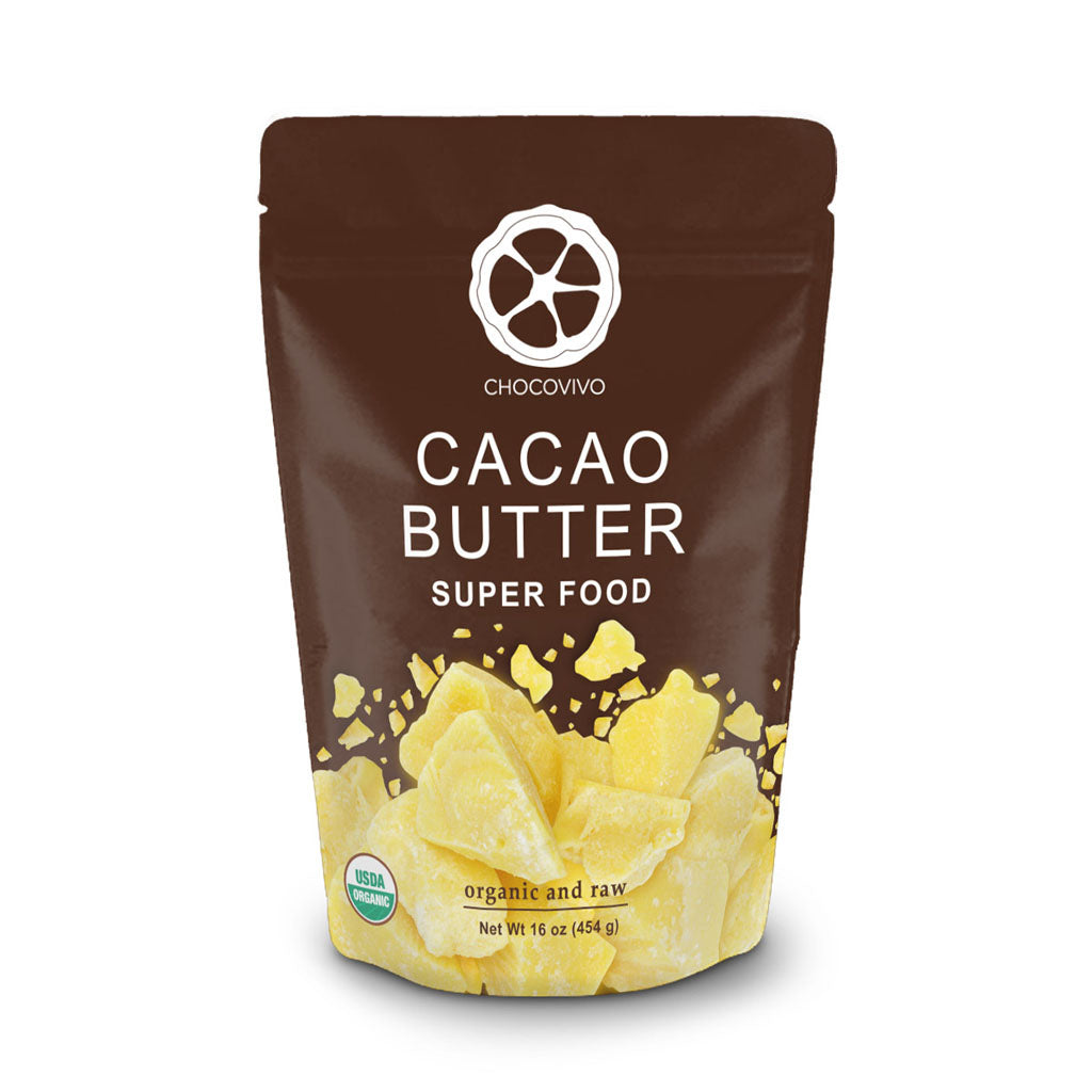 Bag of organic Cacao Butter from our fair trade cacao grower